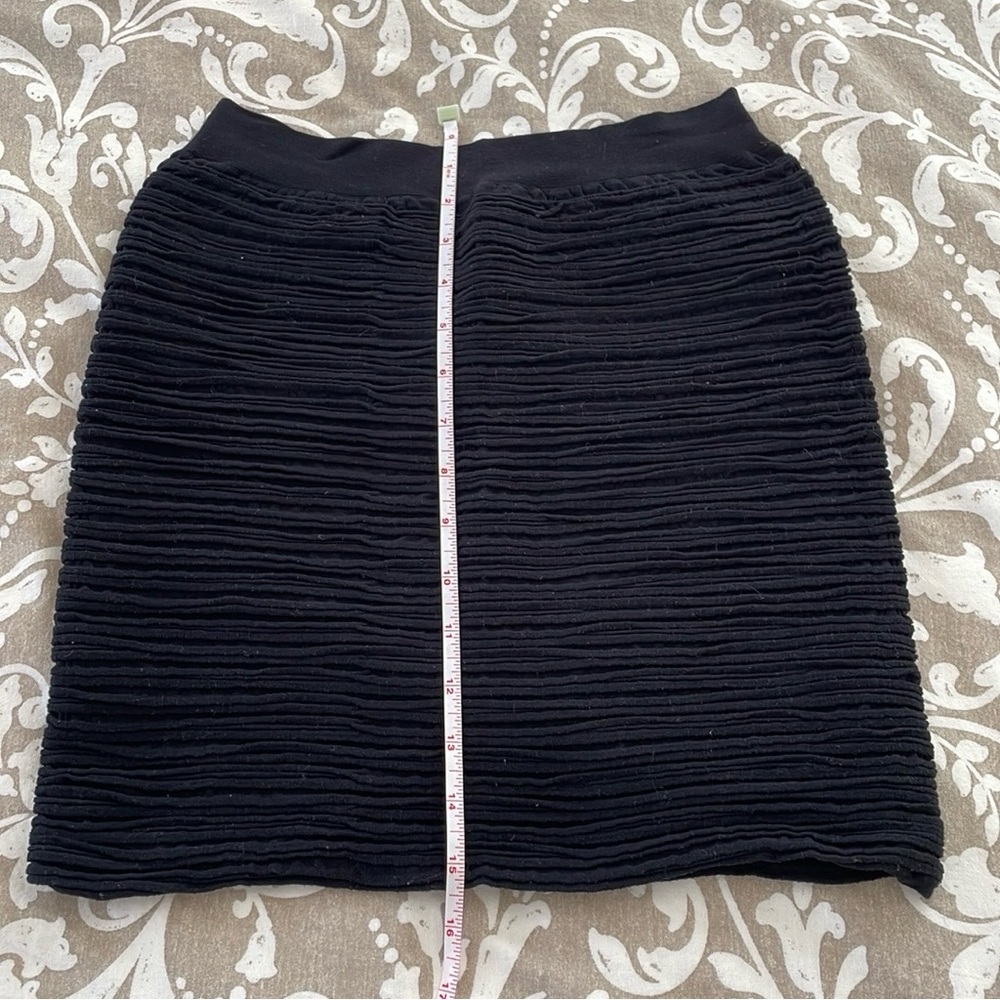 Tanco Stretch Fit Black Mini Skirt - Picture 9 of 12